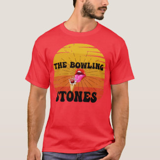 Camiseta Bowling Stones parodian el divertido boliche