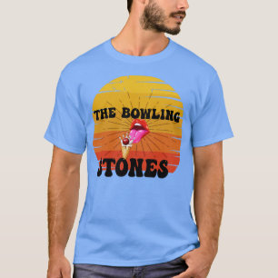 Camiseta Bowling Stones parodian el divertido boliche