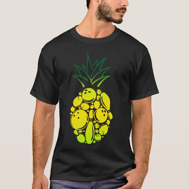 Camiseta Bowling Team Bowling Pineapple (Anverso)