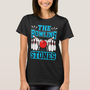 Camiseta Bowling The Bowling Stones Funny Bowlers L