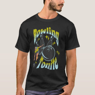 Camiseta Bowling Tonite Vamos a Bowl Esta Noche Retro Bowle