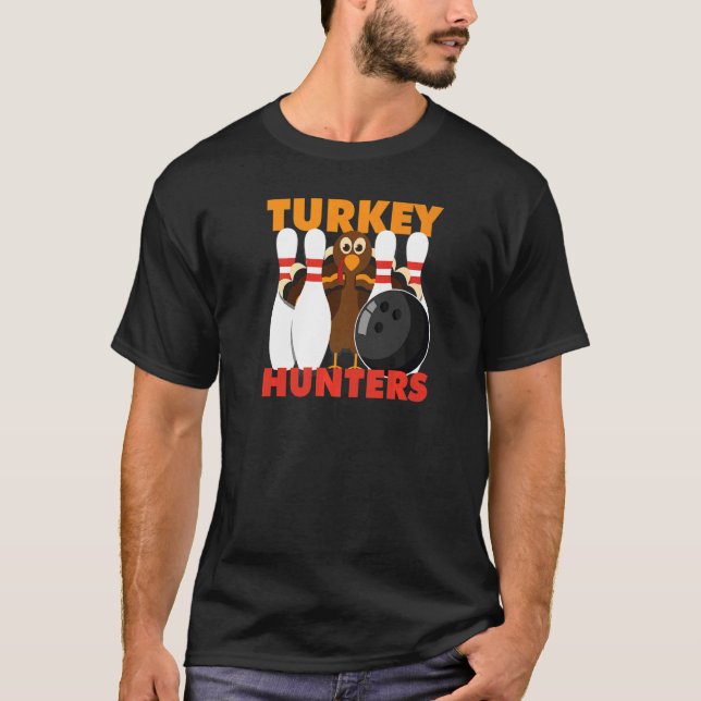 Camiseta Bowling  Turkey Hunters (Anverso)