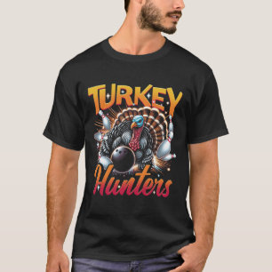 Camiseta Bowling Turkey Hunters Bowters Team Para Bowler Sp