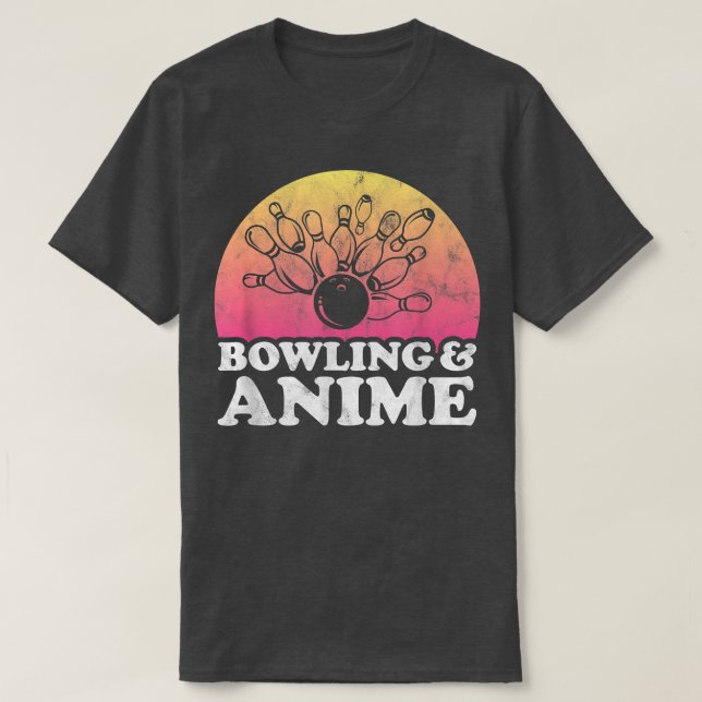 Camiseta Bowling y Anime (Diseño del anverso)