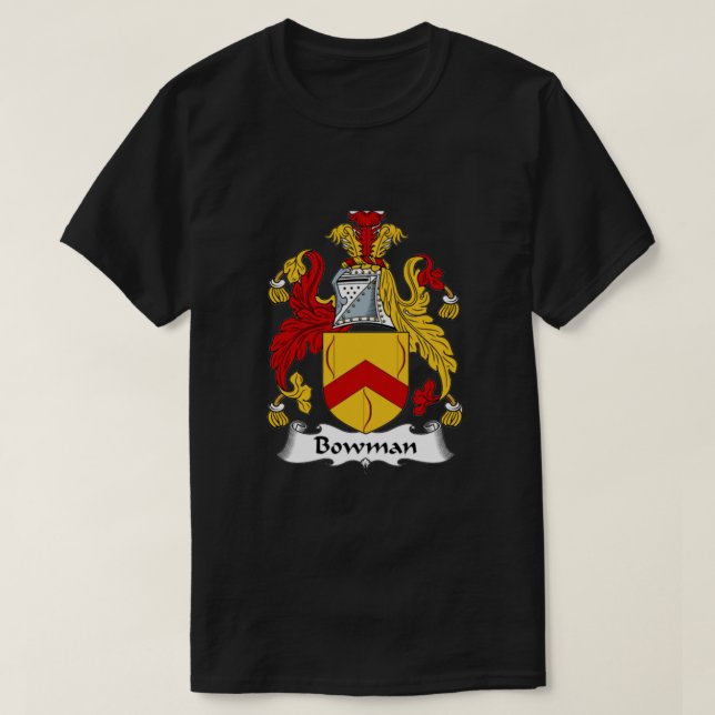Camiseta Bowman Coat of Arms  Bowman Family Crest Essential (Diseño del anverso)