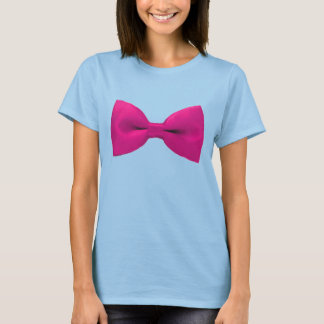 Camiseta Bowtie Bikini en rosa