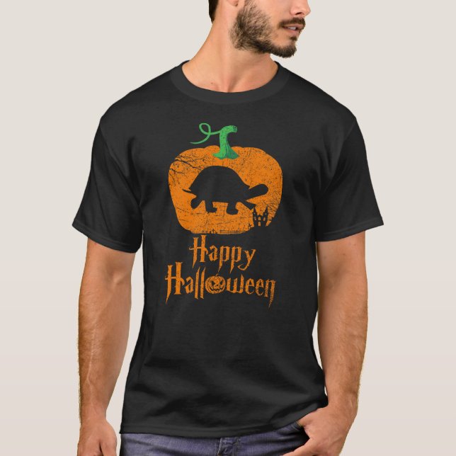 Camiseta BOX TURTLE Happy Halloween For BOX TURTLE Lovers (Anverso)