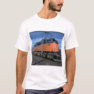 Camiseta Boxcab del camino de Milwaukee, #E34A_Trains