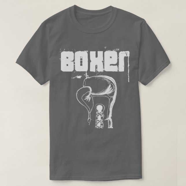 Camiseta boxeador (Diseño del anverso)