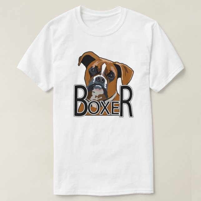 Camiseta Boxeador (Diseño del anverso)