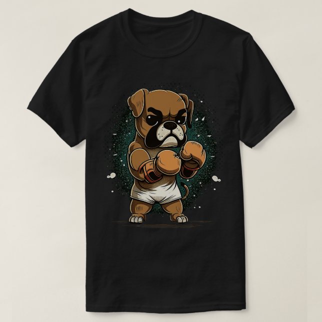 Camiseta Boxeador (Diseño del anverso)
