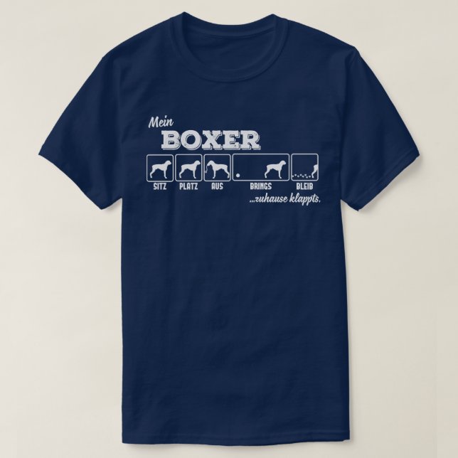 Camiseta Boxeador 2 (Diseño del anverso)