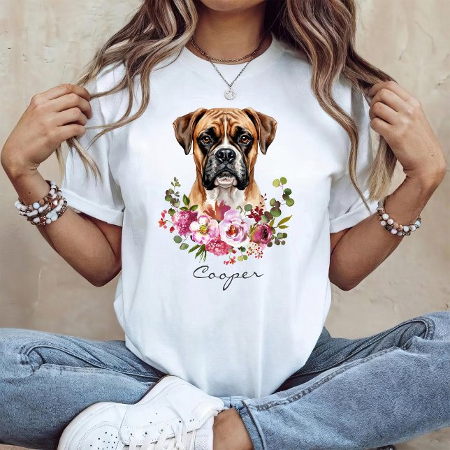 Camiseta Boxeador Acuarela (Subido por el creador)