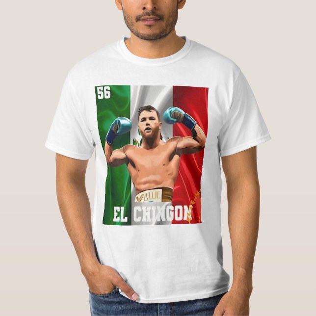 Camiseta boxeador canelo alvarez (Anverso)