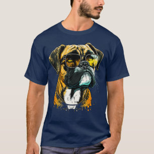 Camiseta Boxeador con gafas de sol 4