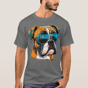 Camiseta Boxeador con gafas de sol 6