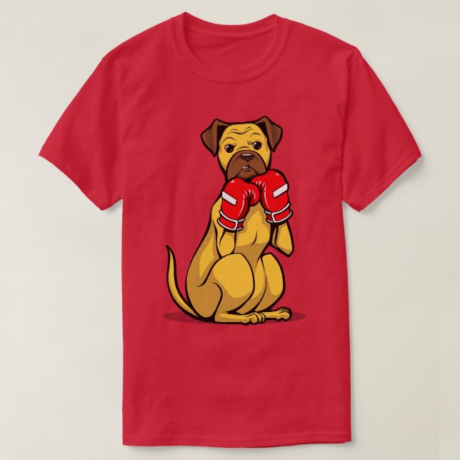 Camiseta Boxeador de boxeo (Diseño del anverso)