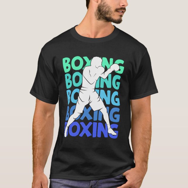 Camiseta Boxeador de boxeo (Anverso)