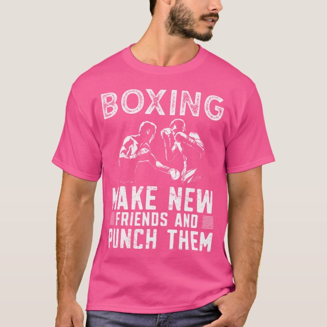Camiseta Boxeador de boxeo (Anverso)