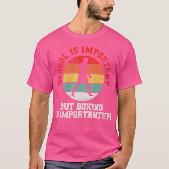 Camiseta Boxeador de boxeo (Anverso)