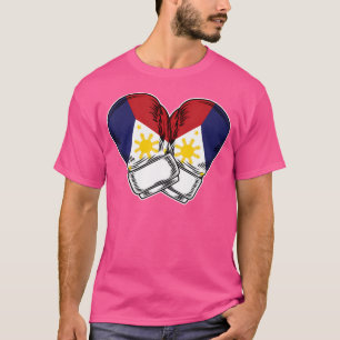 Camiseta Boxeador de boxeo con bandera filipina Pinoy Fla