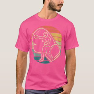 Camiseta Boxeador de boxeo de guante de boxeo de cemento de
