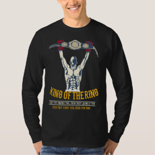 Camiseta Boxeador De Boxeo De Hombres Motif Rey Del Anillo