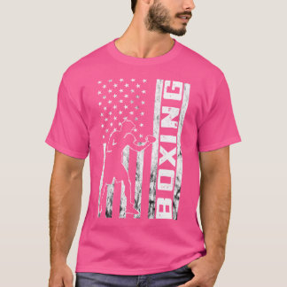 Camiseta Boxeador De Boxeo Usa America Boxing Guantes Kickb