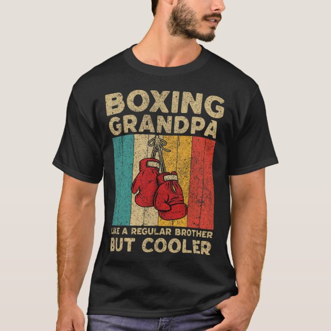 Camiseta Boxeador de boxeo vintage (Anverso)