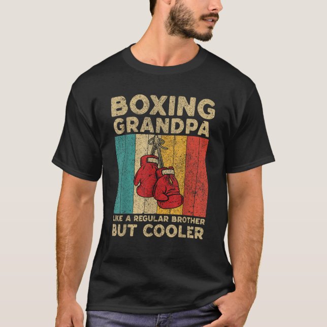 Camiseta Boxeador de boxeo vintage (Anverso)