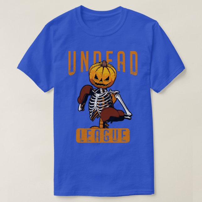 Camiseta Boxeador de la Liga de Boxeo No Muerto Halloween C (Diseño del anverso)
