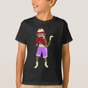 Camiseta Boxeador del mono del calcetín