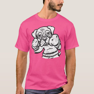 Camiseta Boxeador Dog Boxing Deportista Mma Kickboxing Kar