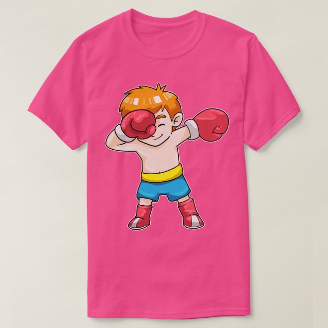 Camiseta Boxeador en Hip Hop Dance Dab (Diseño del anverso)