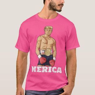 Camiseta Boxeador estadounidense Donald Trump 2020 M