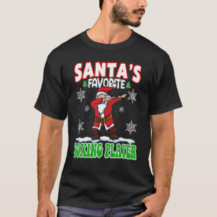 Camiseta Boxeador favorito de Santa X