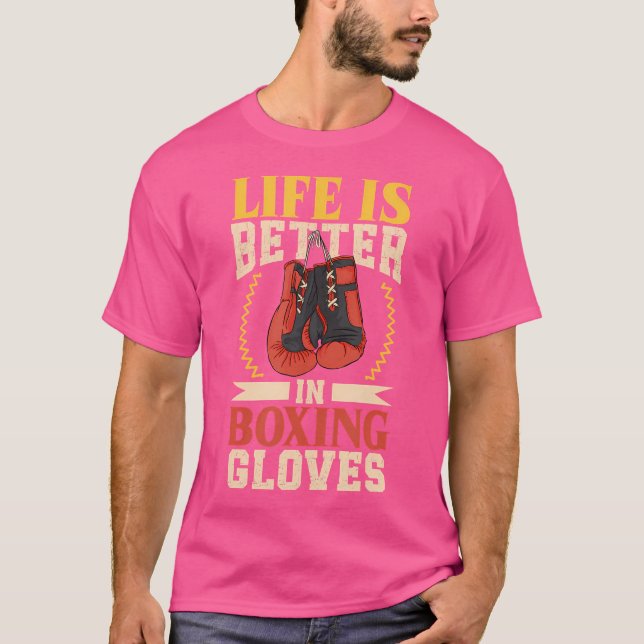 Camiseta Boxeador Femenino De Boxeo Femenino (Anverso)