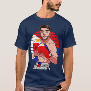 Camiseta Boxeador filipino campeón de boxeo