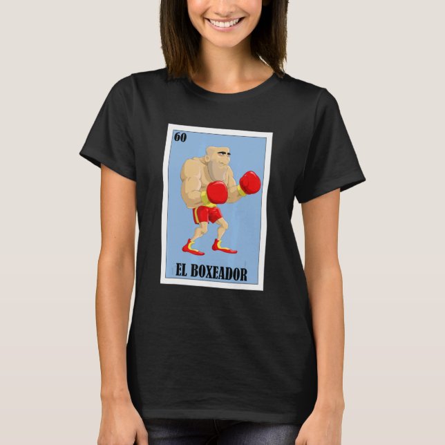 Camiseta Boxeador mexicano (Anverso)
