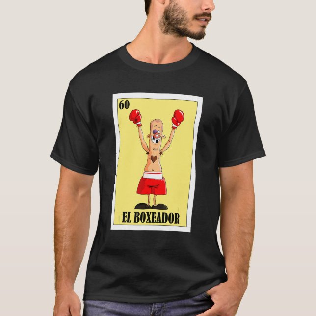Camiseta Boxeador mexicano (Anverso)