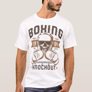 Camiseta boxeador muerto