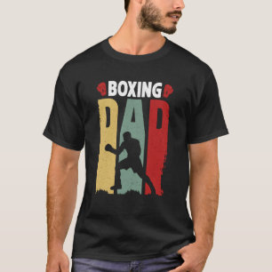 Camiseta Boxeador Padre Boxeo Retro Padre