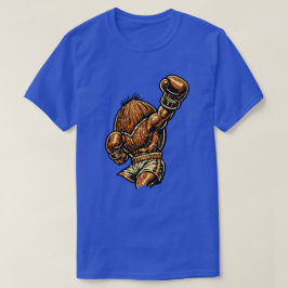 Camiseta Boxeador Peso Pesado de Coco — Luchador Retro Vint