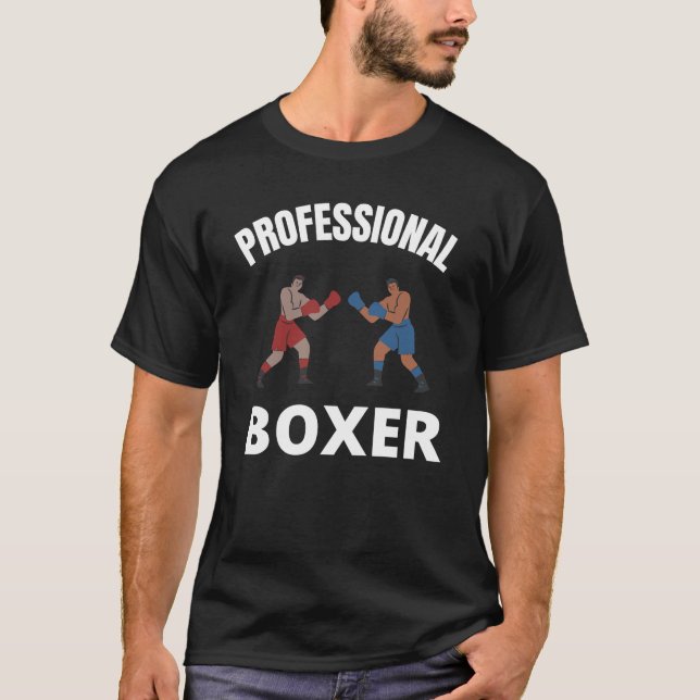 Camiseta Boxeador profesional (Anverso)