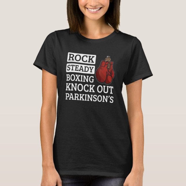 Camiseta Boxeador Rock Steady Boxing Knock Out (Anverso)