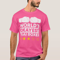 Boxeador tailandés muay boxeo en el mundo Okayest