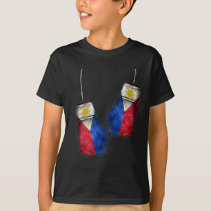 Camiseta Boxeadores filipinos fanáticos de los camisas roja