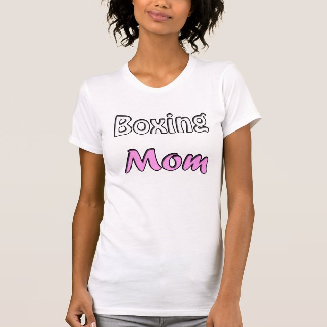 Camiseta Boxear a mamá (Anverso)