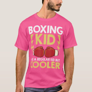 Camiseta Boxear A Un Niño Como Un Niño Común Pero Un Boxead