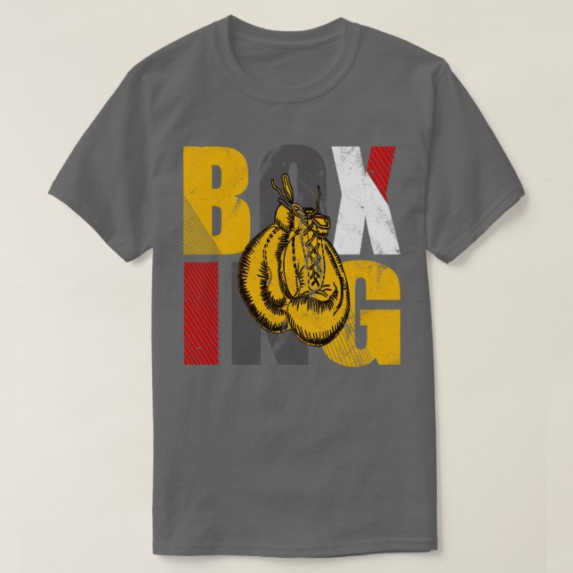 Camiseta Boxeo (Diseño del anverso)